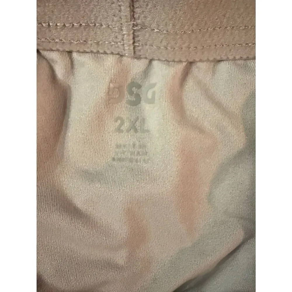NWT DSG Men’s 2XL 5” Stride Run Shorts Swirl Tiptoe Athletic Lined